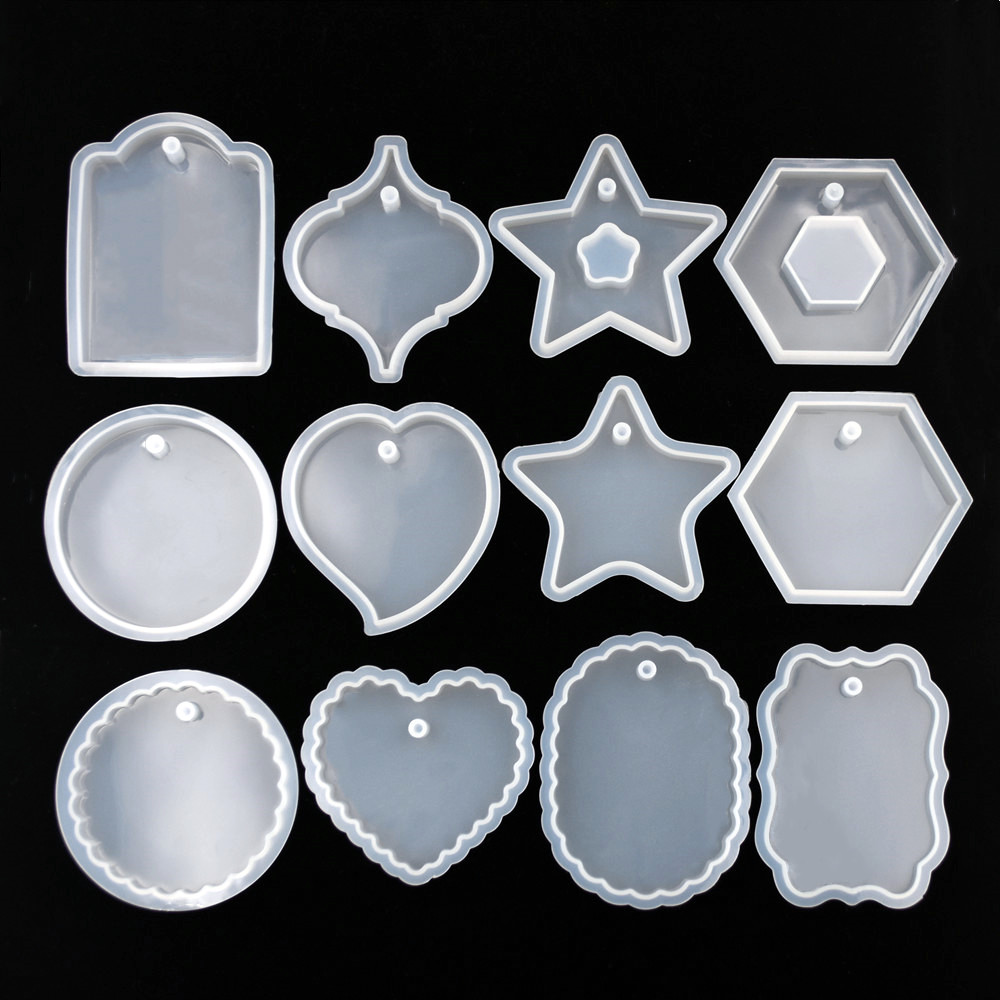 Jewelry Making Workshops - Molde de silicona para etiquetas, molde