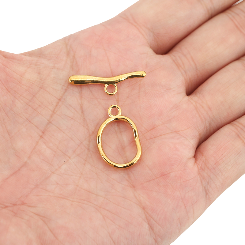 Jewelry Making Findings - 2 juegos de cierres de acero