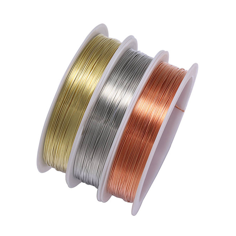 Jewelry Making With Copper Wire - Alambre de cobre resistente de 0,2/0,3/0,4/0,5/0,6/0,8/1mm,