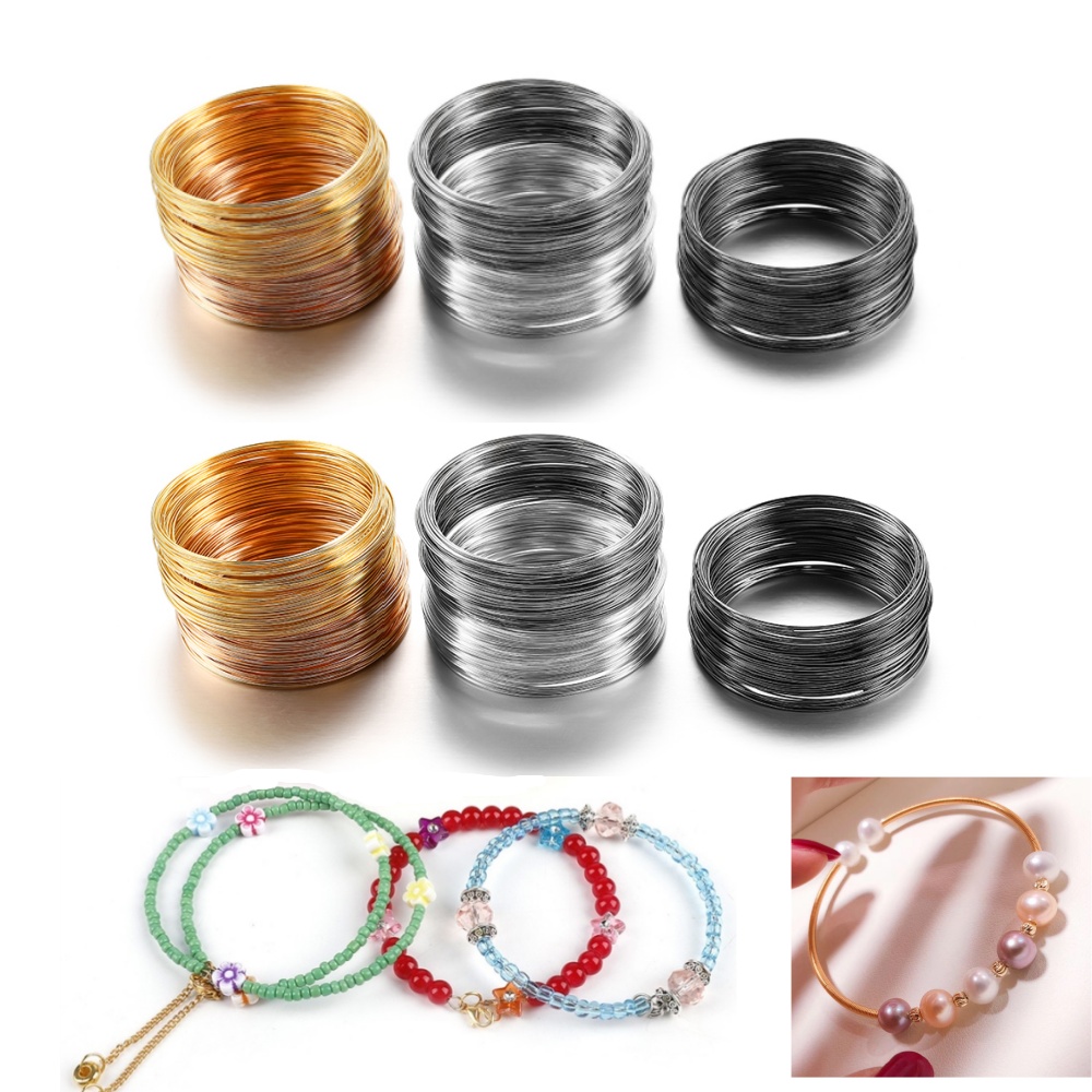 Jewelry Making Equipment - 100 bucles/lote 0,6mm plata oro bronce