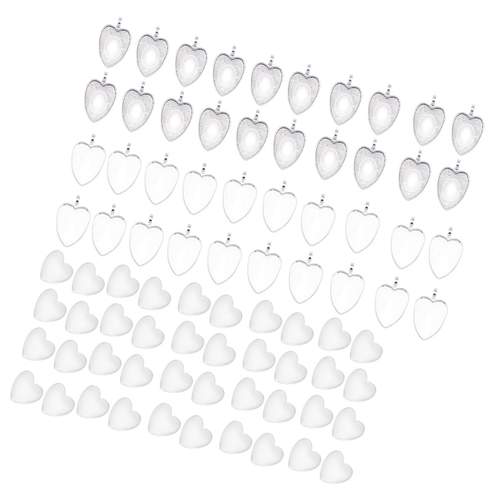 Jewelry Making Resin - 80 piezas de bandejas para colgantes
