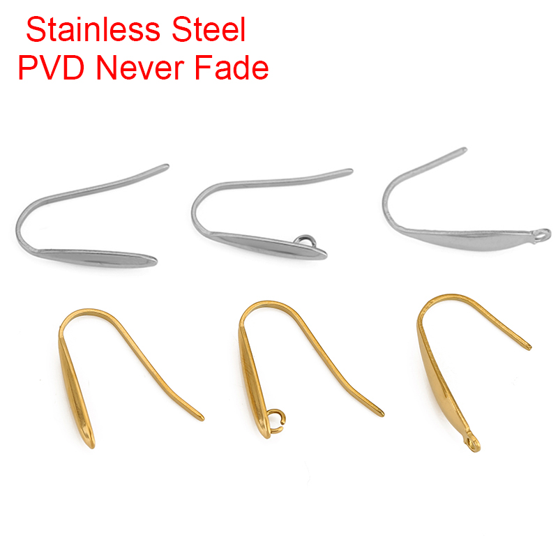 Jewelry Making Findings - Ganchos para pendientes de acero inoxidable