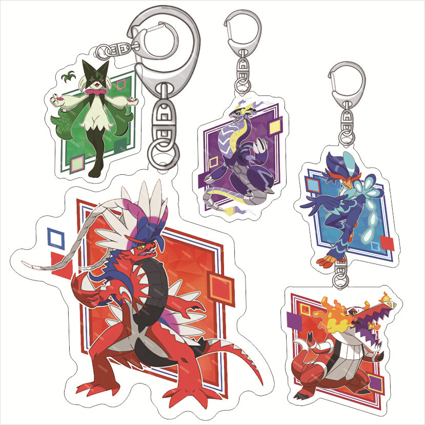 Jewelry Making Resin - Llavero Acrílico Pokémon Miraidon Koraidon, Productos