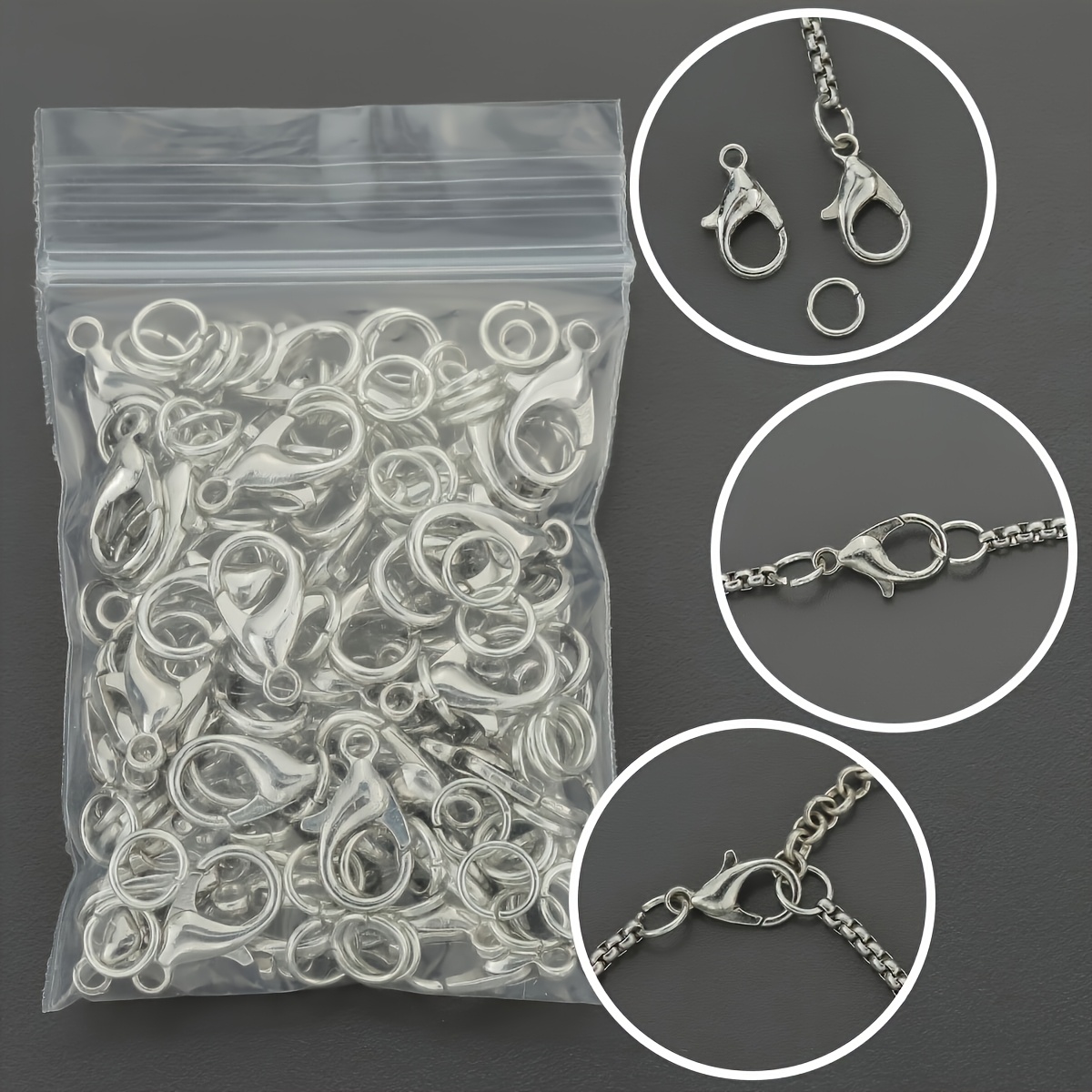 1/2/300 piezas Broches de lang - Jewelry Making Equipment reseña y precio