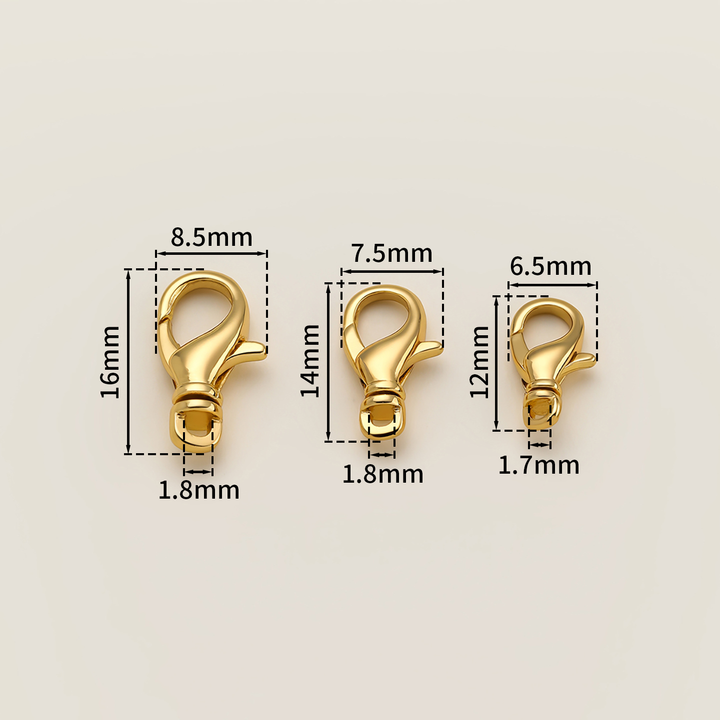 2 piezas de cierres giratorios - Jewelry Making Findings reseña y precio