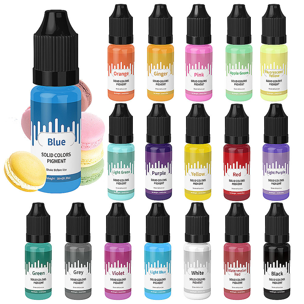 18 colores 10ml Macaron Color  - Jewelry Making Workshops reseña y precio