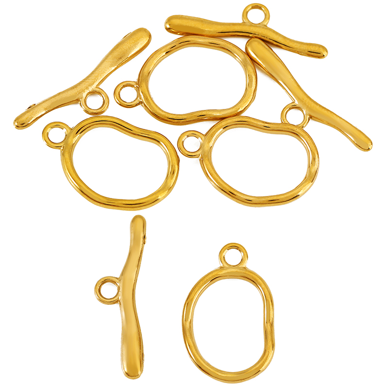 2 juegos de cierres de acero i - Jewelry Making Findings reseña y precio