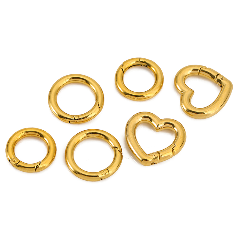 2 cierres de acero inoxidable, - Jewelry Making Findings reseña y precio