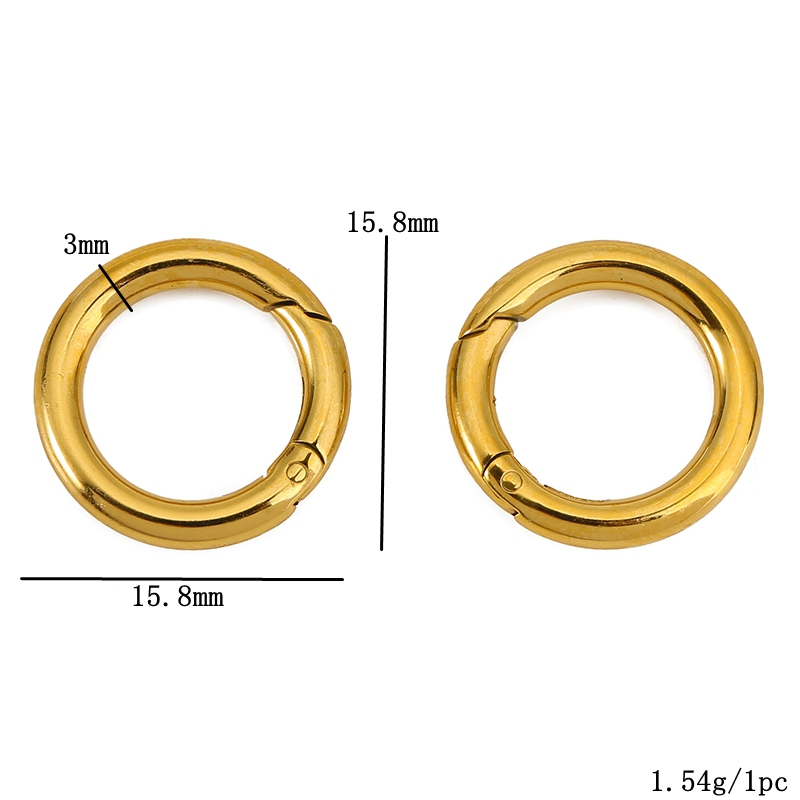 2 cierres de acero inoxidable, - Jewelry Making Findings reseña y precio