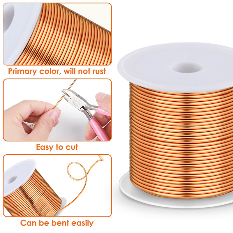 1-3 rollos de alambre de cobre - Jewelry Making With Copper Wire reseña y precio