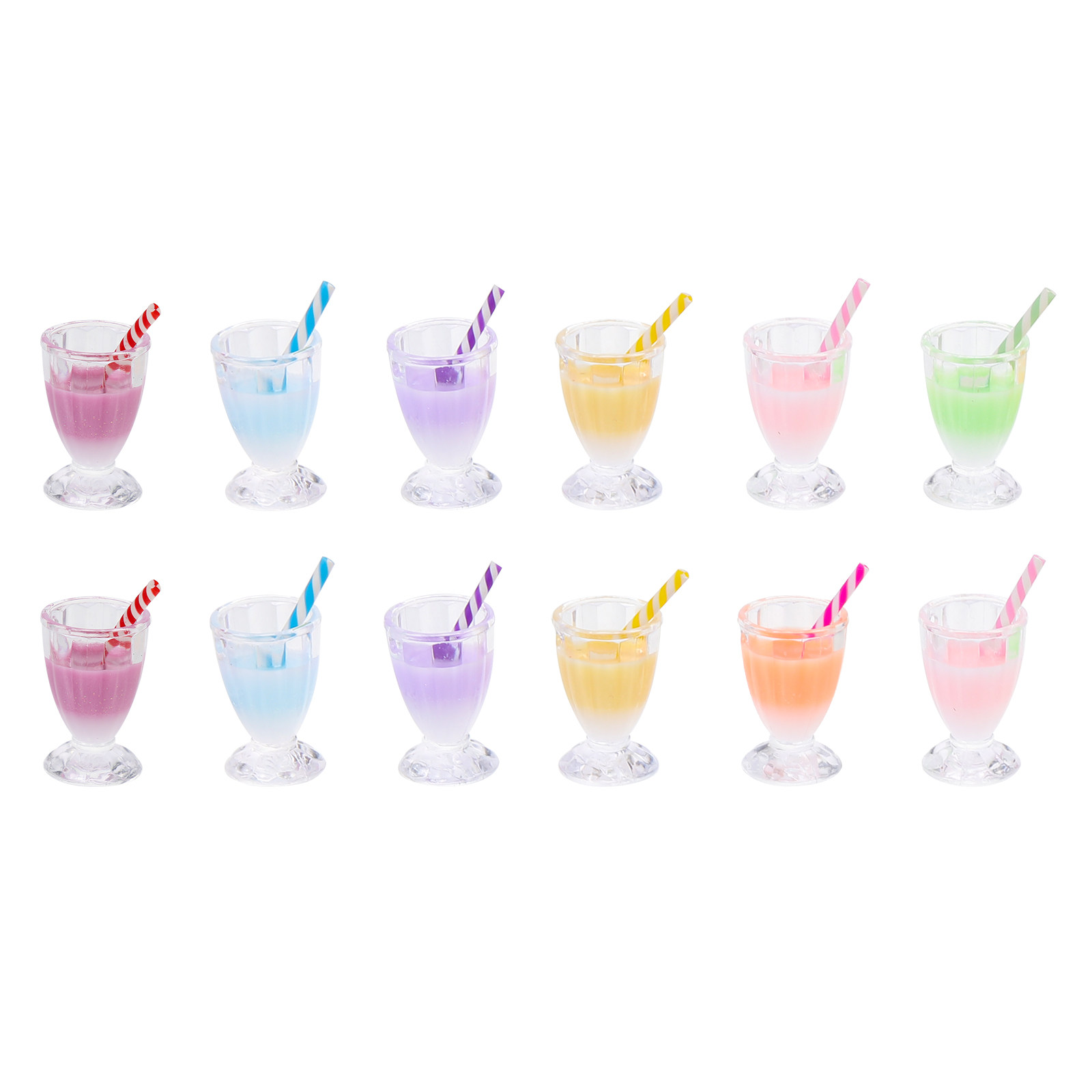 12 dijes de resina con forma d - Jewelry Making Resin reseña y precio