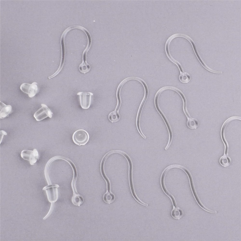 Ganchos de plástico para pendi - Jewelry Making Resin reseña y precio