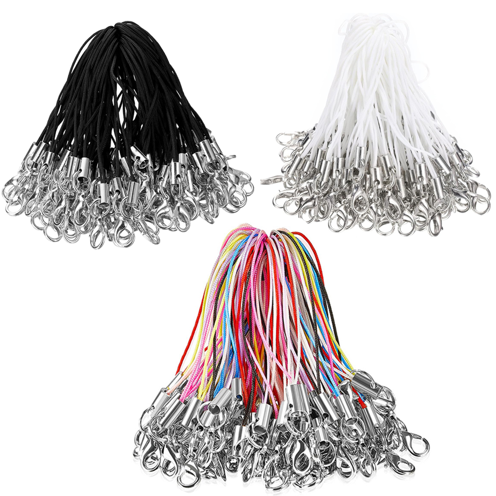 50/100 Uds. Correa blanca y ne - Jewelry Making Equipment reseña y precio