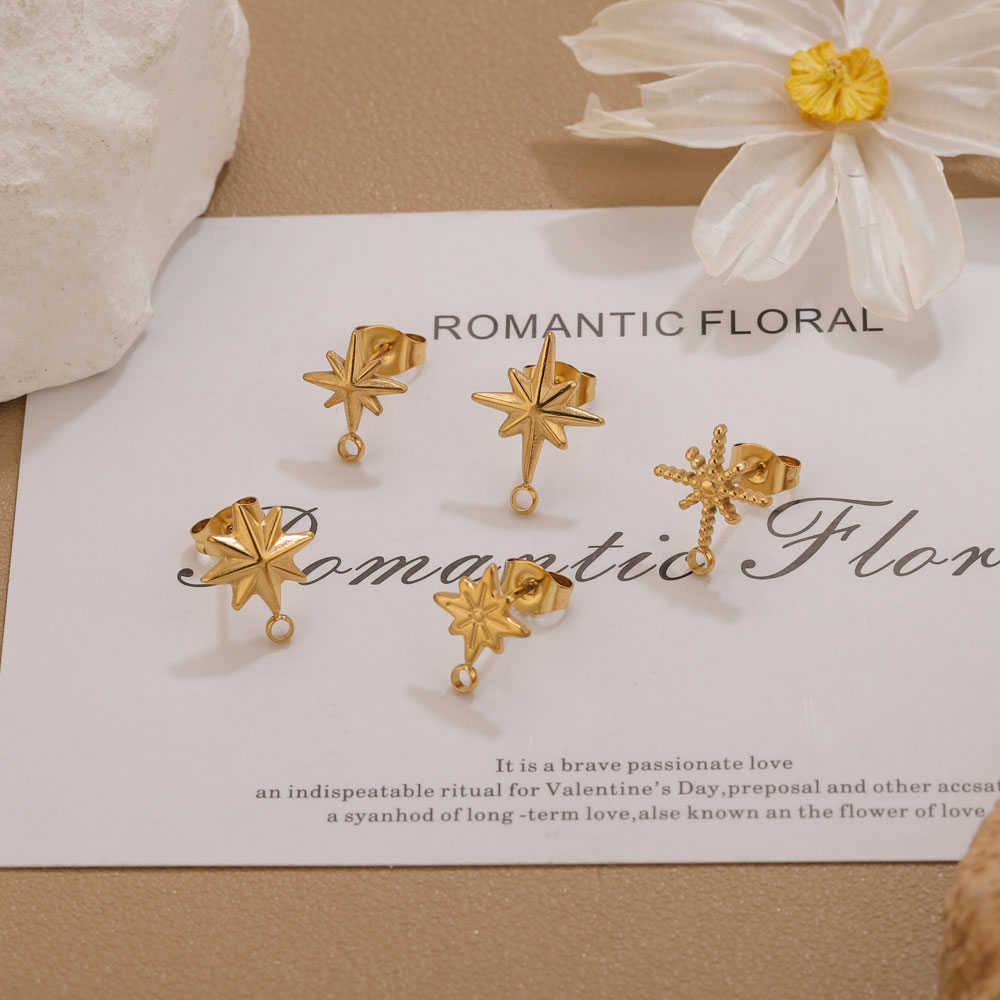 6 piezas de aretes de estrella - Jewelry Making Workshops reseña y precio