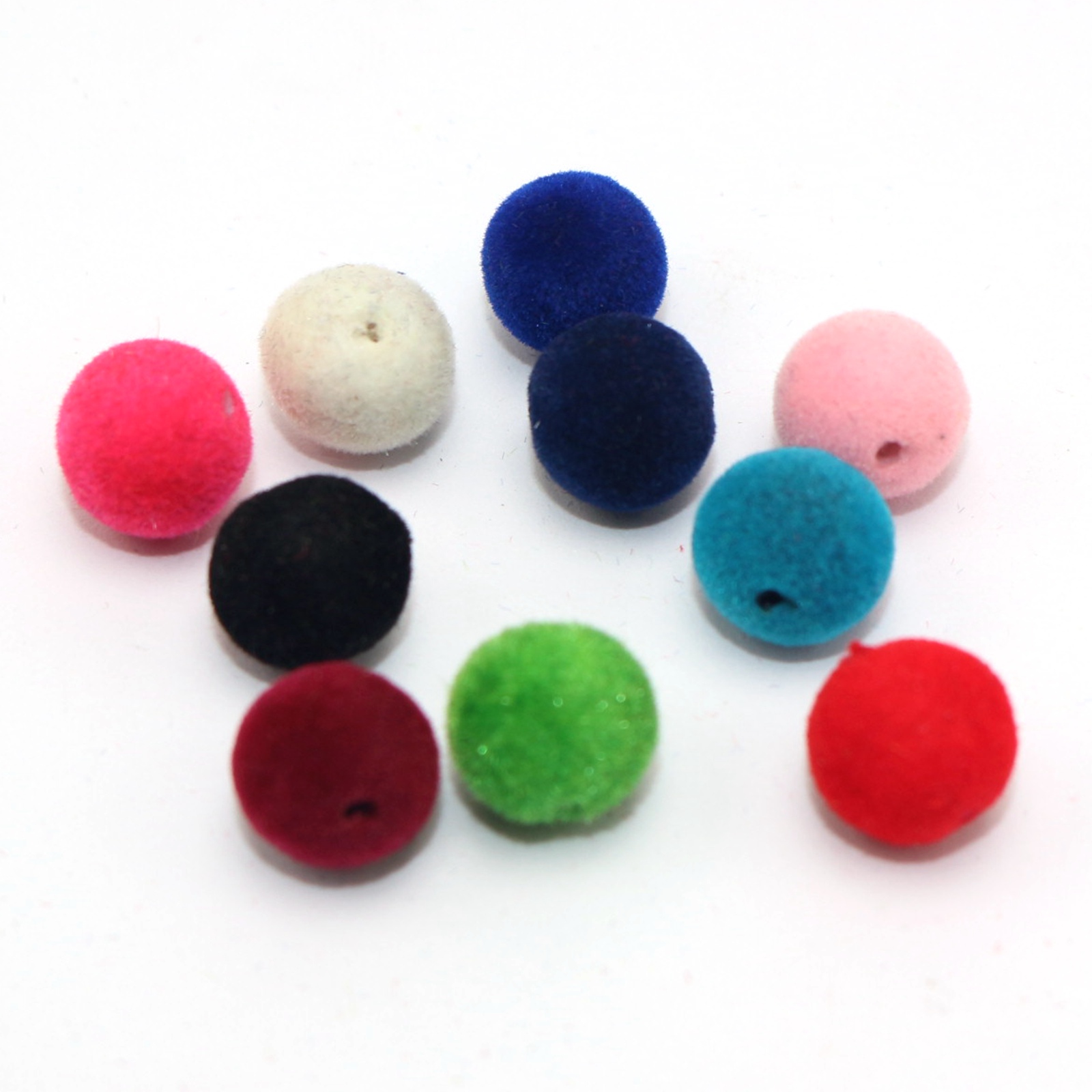 100 Uds. Cuentas redondas acrí - Bead Mat Velvet reseña y precio