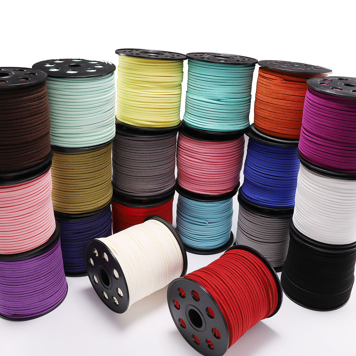 Pulsera plana trenzada de ante - Bead Mat Velvet reseña y precio