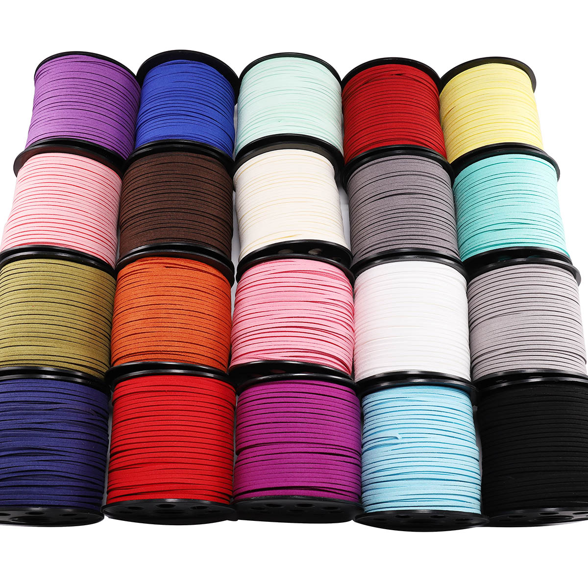 Pulsera plana trenzada de ante - Bead Mat Velvet reseña y precio