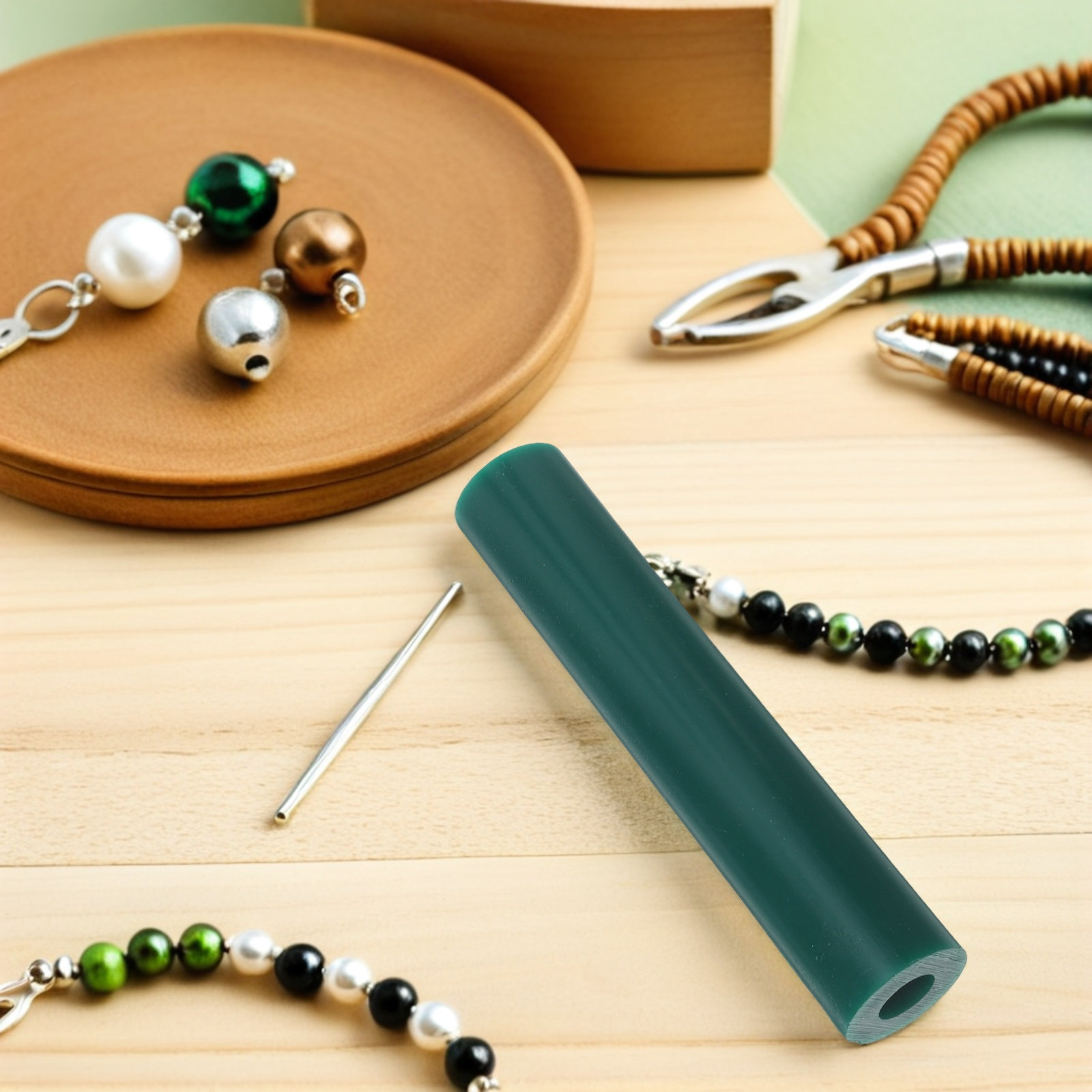 Tubo de cera hueco verde para  - Jewelry Making Wax reseña y precio
