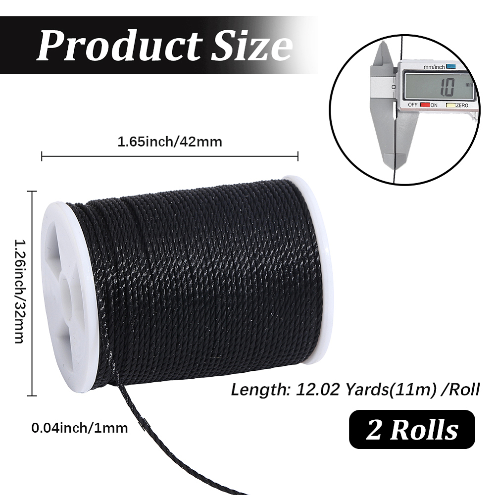 2 Rollos de 24 Yardas de Cordó - Jewelry Making Wax reseña y precio