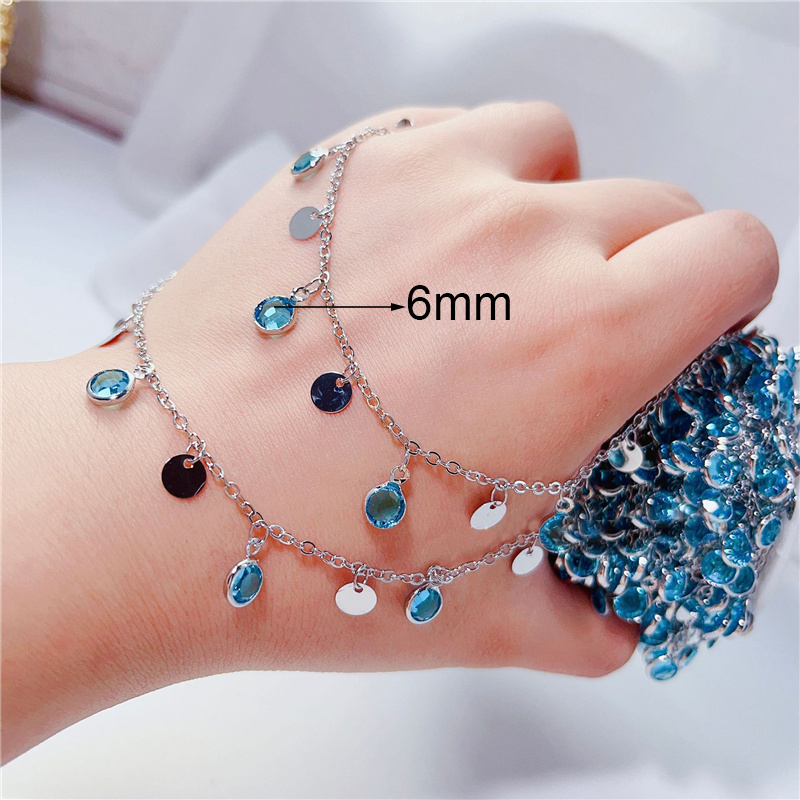 Cadena de cuentas de circón de - Crystal Bead Mix reseña y precio