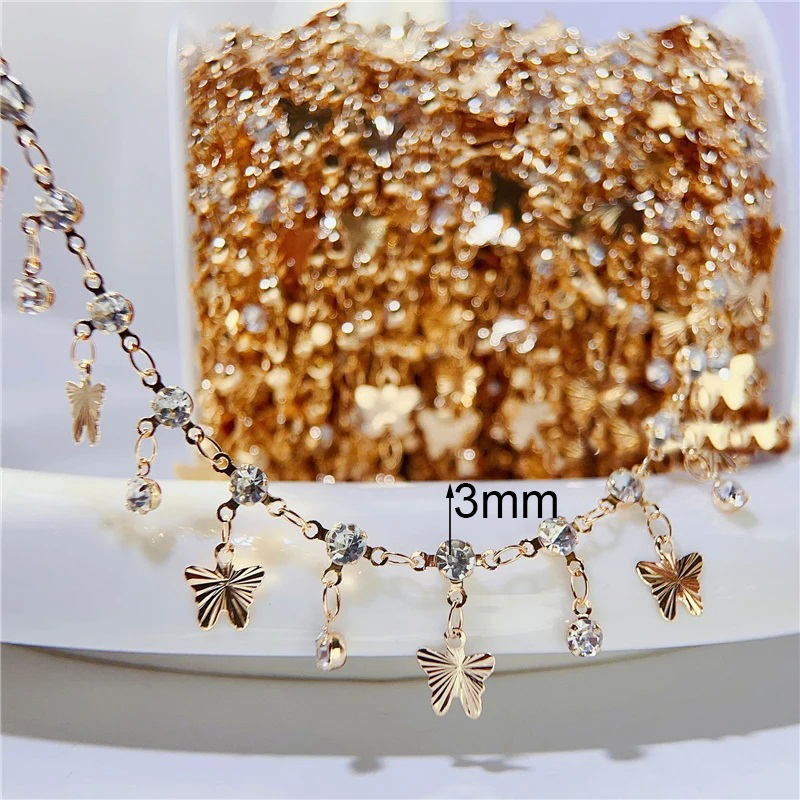 Cadena de cuentas de circón de - Crystal Bead Mix reseña y precio