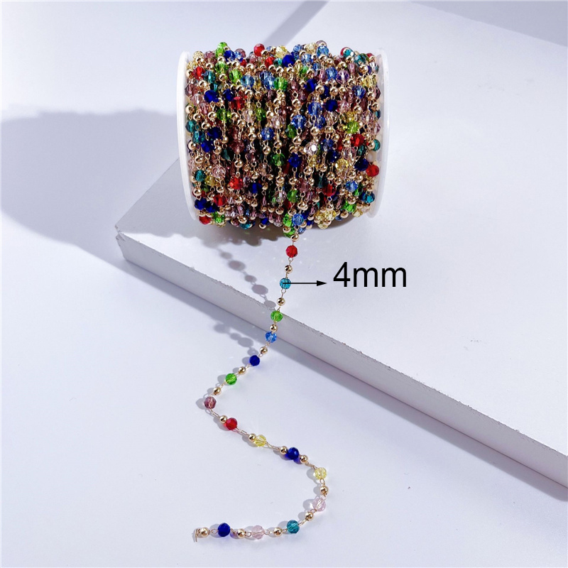 Cadena de cuentas de circón de - Crystal Bead Mix reseña y precio