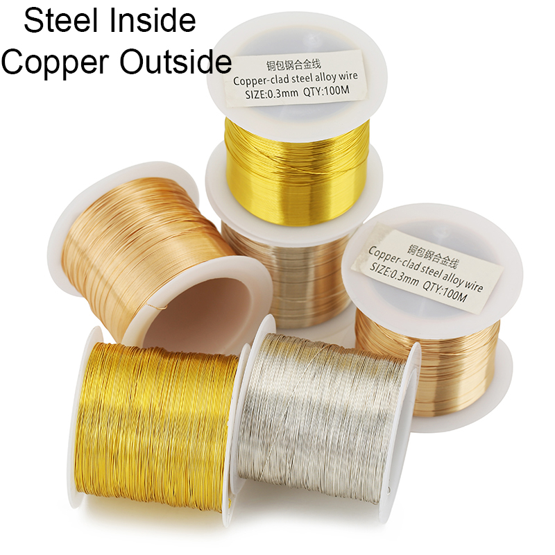 Cordón de Cobre y Acero Inoxid - Jewelry Making With Copper Wire reseña y precio