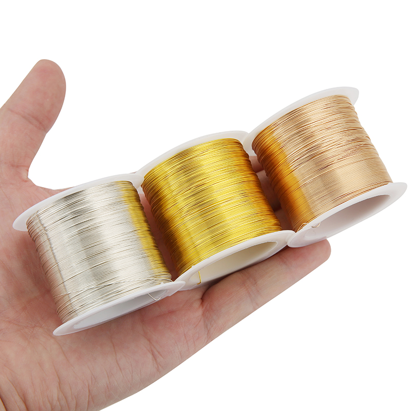 Cordón de Cobre y Acero Inoxid - Jewelry Making With Copper Wire reseña y precio