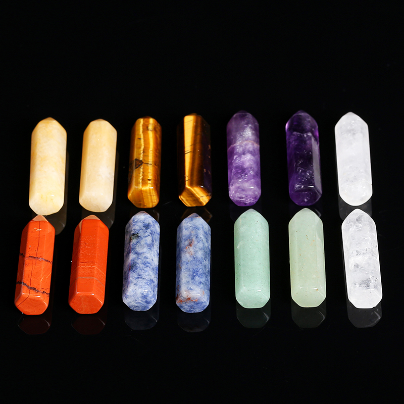 Piedra curativa de cristal Nat - Crystal Bead Mix reseña y precio